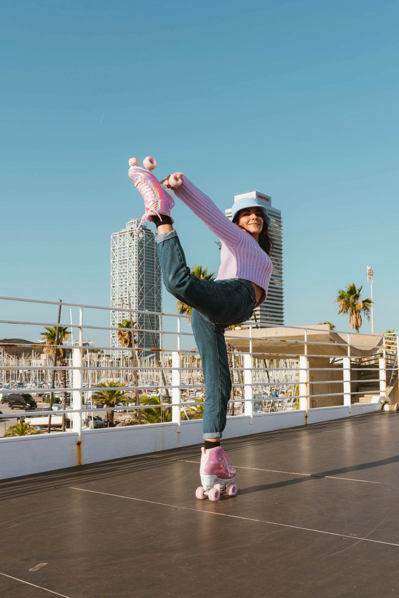 Chaya Rollschuhe »Melrose Elite Space Holographic« vegan
