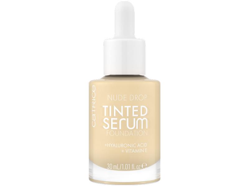 Catrice Nude Drop Tinted Serum Foundation 002N Feuchtigkeitsspendendes Make-Up für einen strahlenden Teint