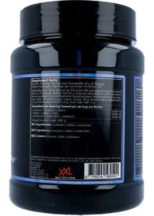 XXL Nutrition BCAA Poeder - Unflavored 500GR