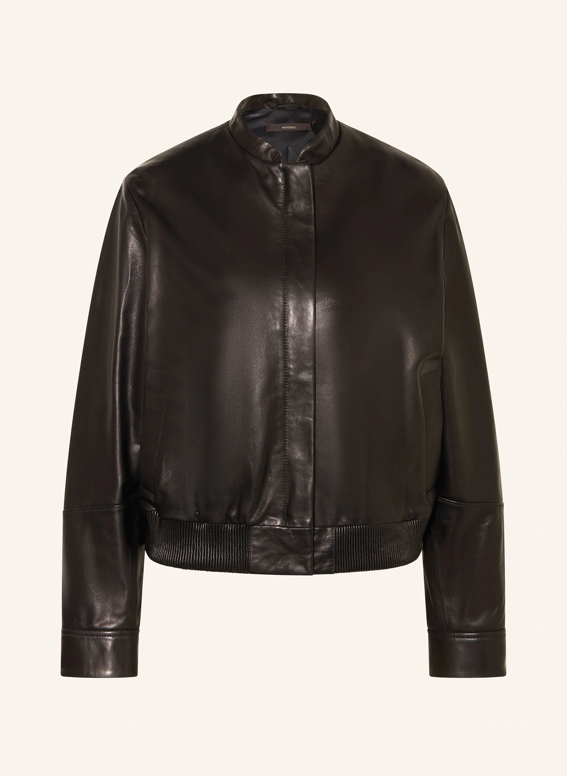 windsor. Lederblouson