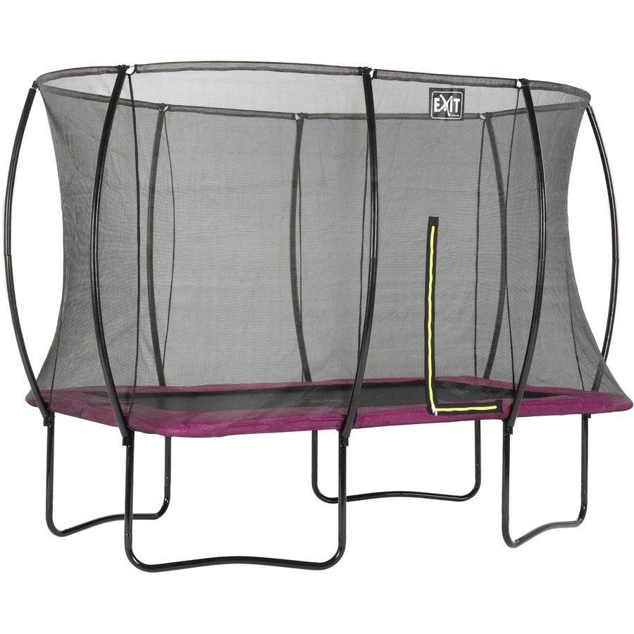 EXIT Trampolin Silhouette Rechteckig 244x366 cm - rosa