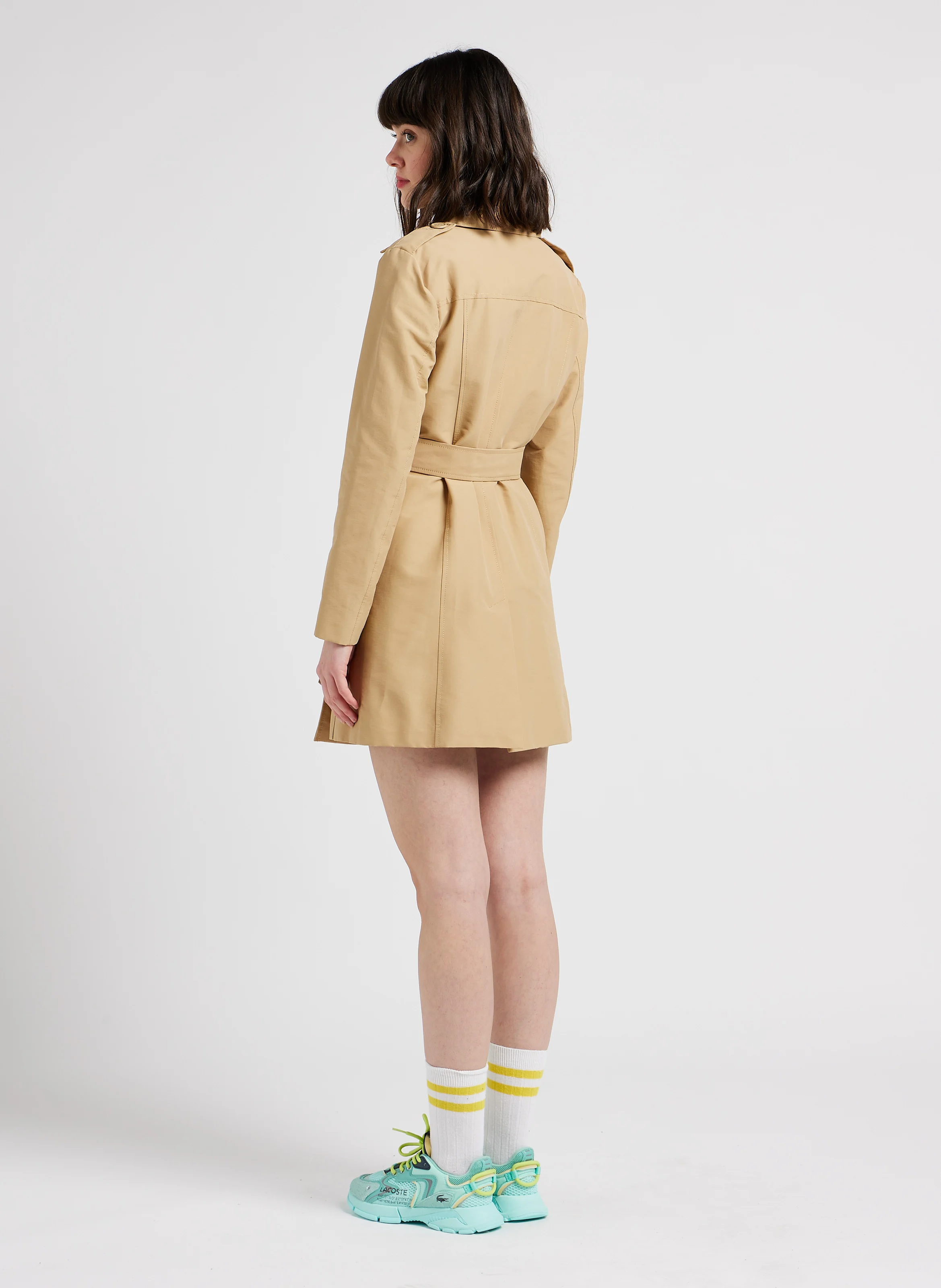 MILO - Trench-coat en coton mélangé | Marron