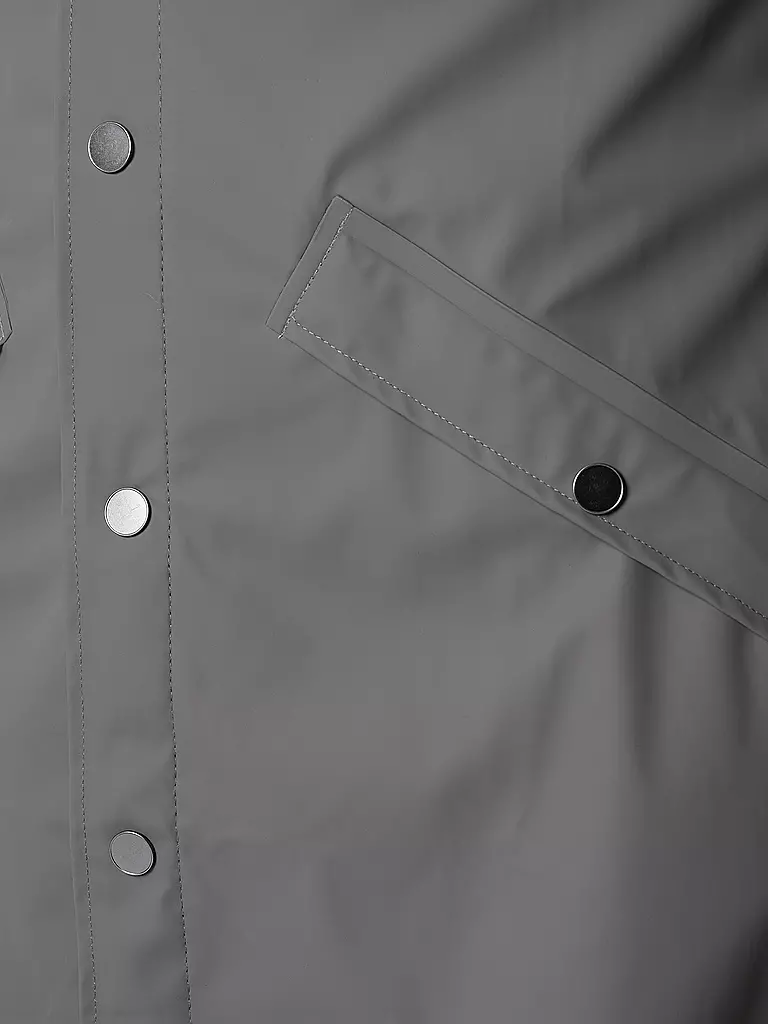 RAINS Parka - Regenjacke grau