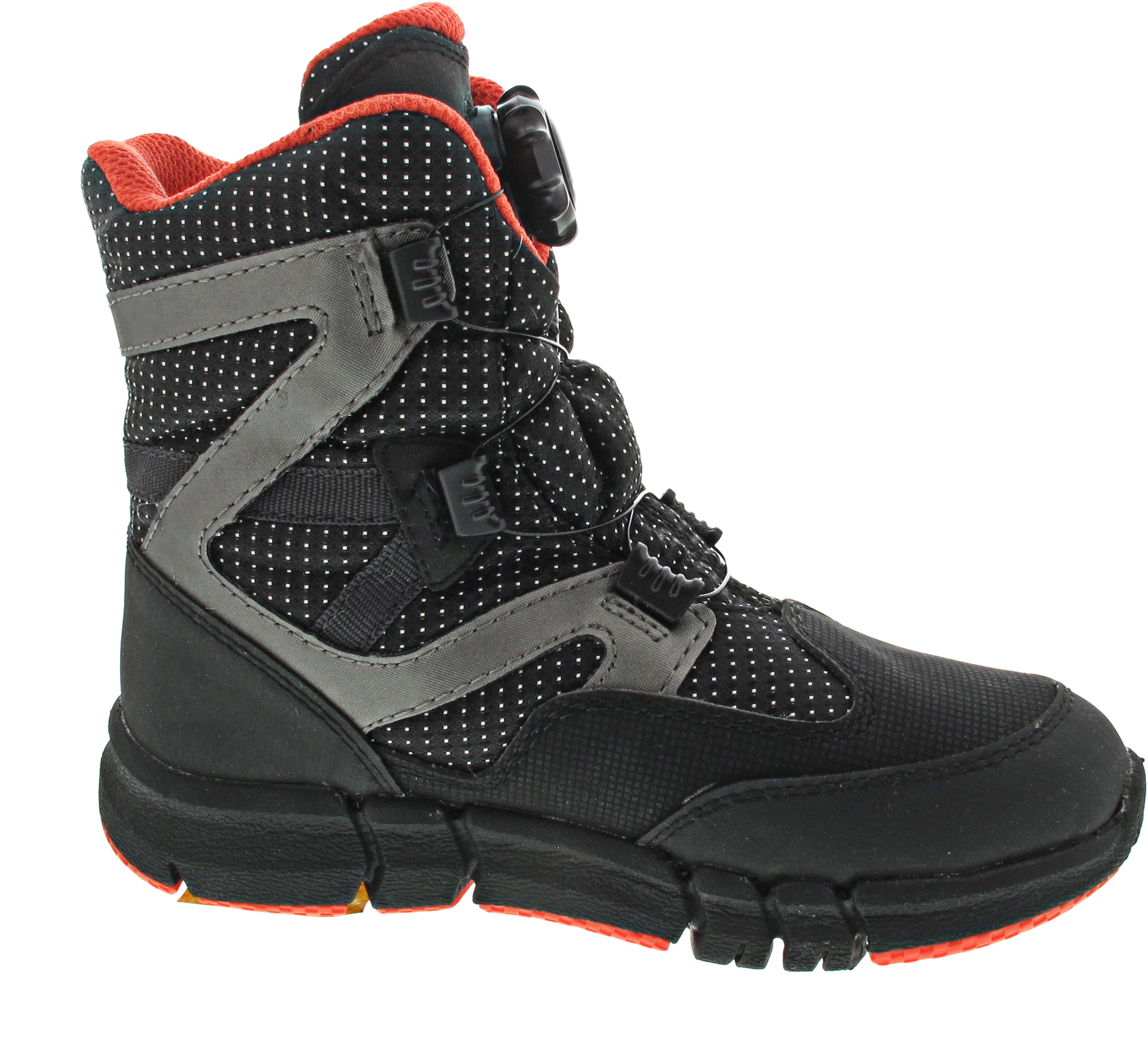 Geox Flexyper Boy B ABX Klettstiefel TEX schwarz