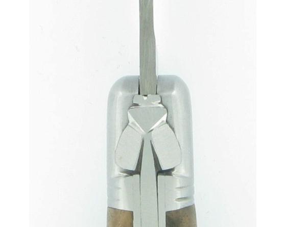 Laguiole Nature Damas Noyer Couteau de Poche - Laguiole par Fontenille Pataud