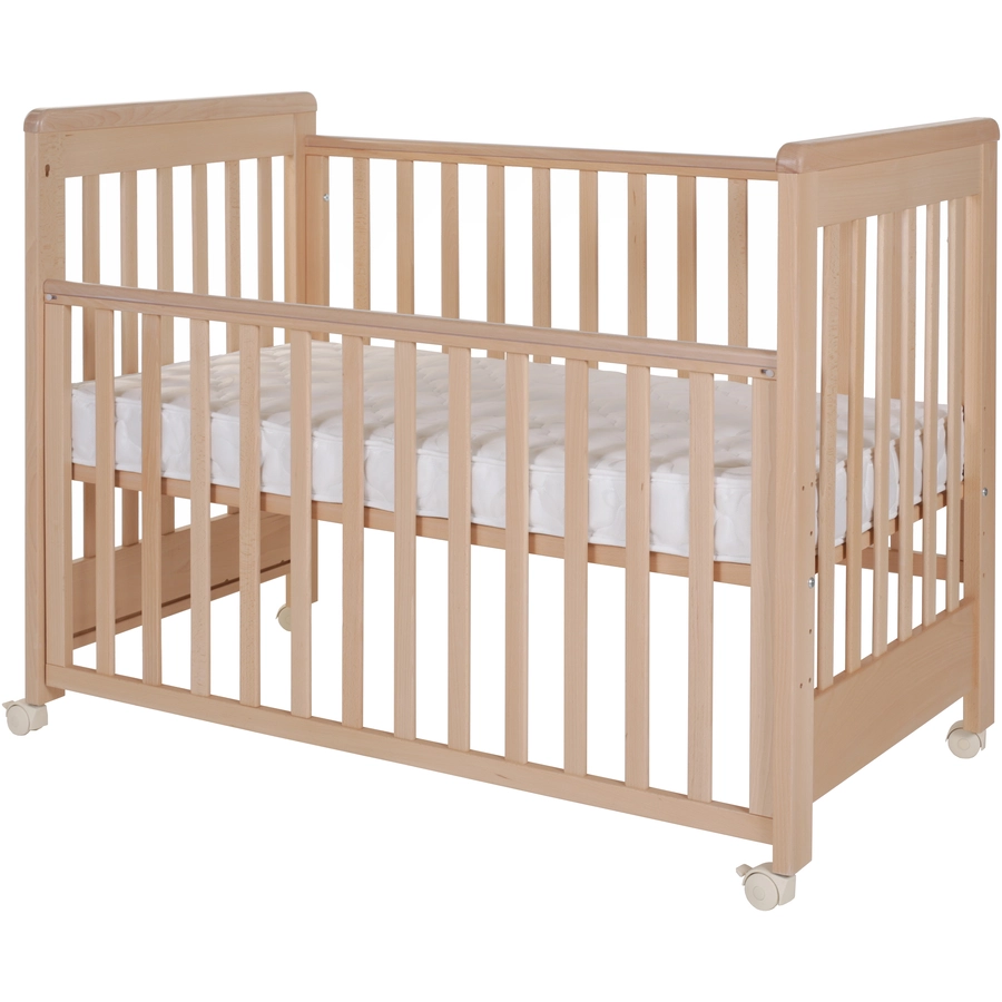 Treppy® Beistellbett Dreamy Plus 2 natur 60 x 120 cm