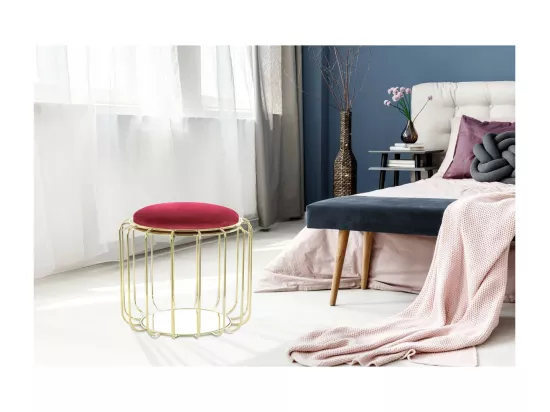 Pouf & Table d'Appoint 
