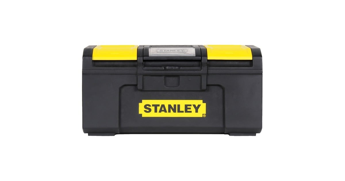 StanleyGereedschapskoffer met Automatische vergrendeling gereedschapskist  (Geel/zwart)