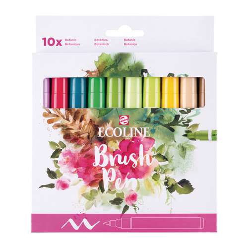 Talens ECOLINE® Brush Pen Marker 10er-Sets