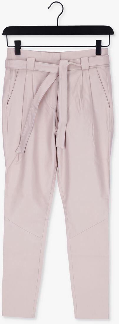 IBANA beige ibana pantalon paula stretch leather