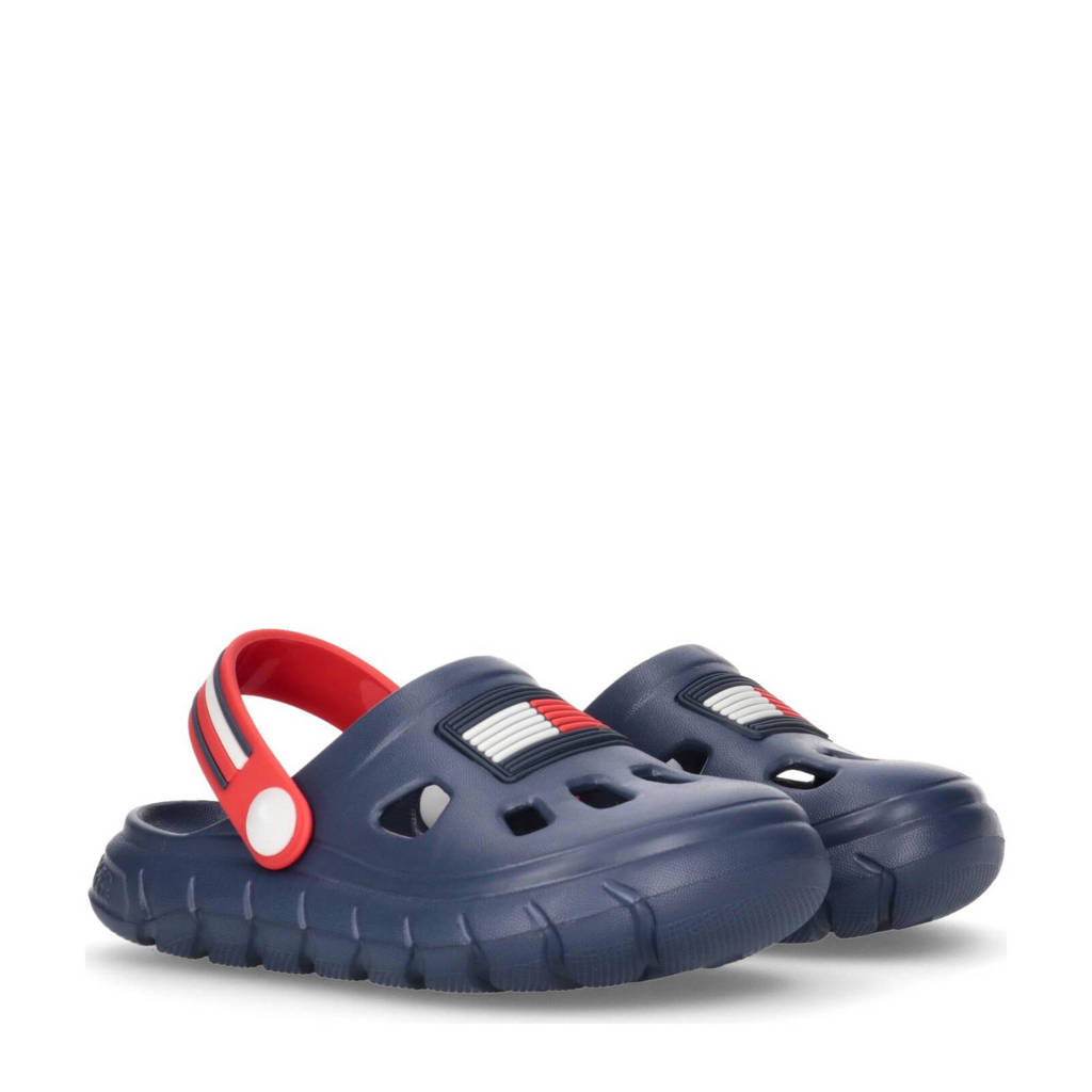 Tommy Hilfiger clogs donkerblauw
