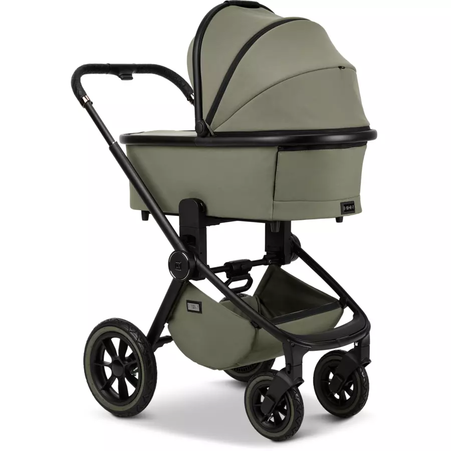 MOON Kombikinderwagen Resea Edition+ moss greenblack matt