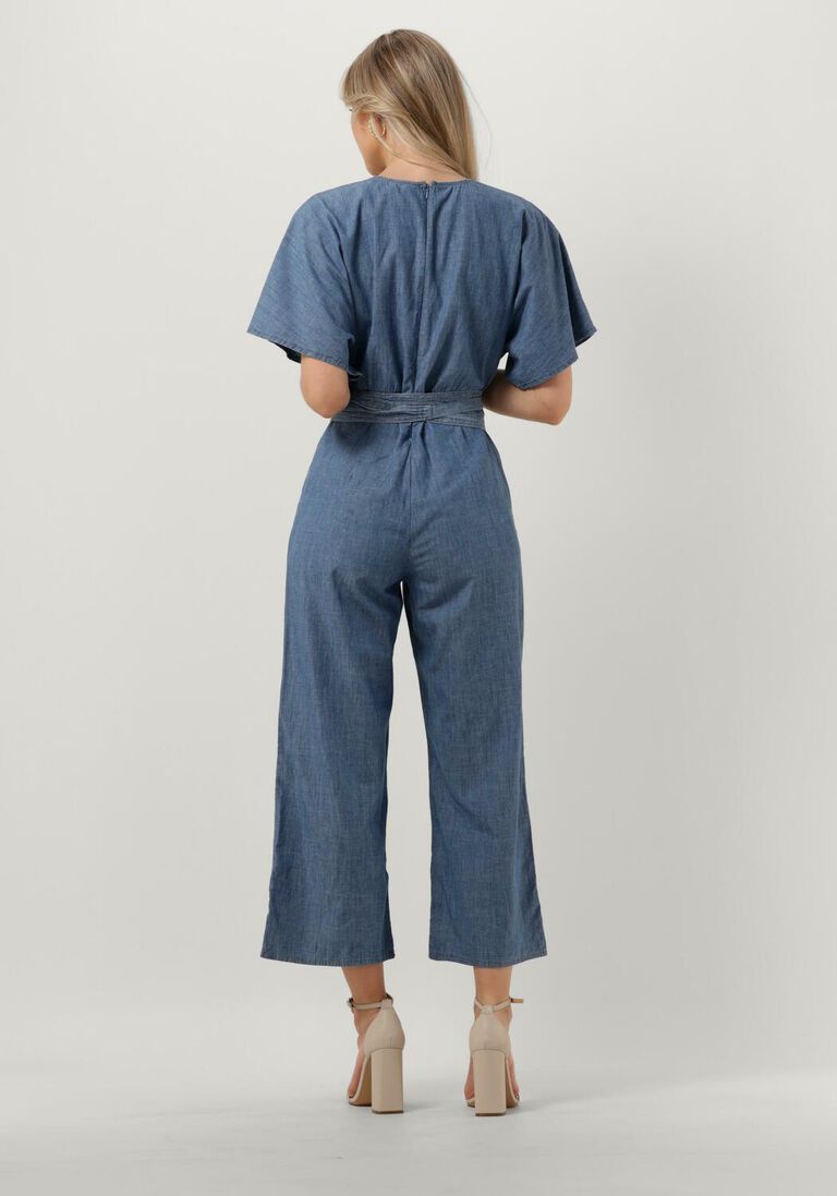 VANESSA BRUNO blauwe vanessa bruno jumpsuit lelie