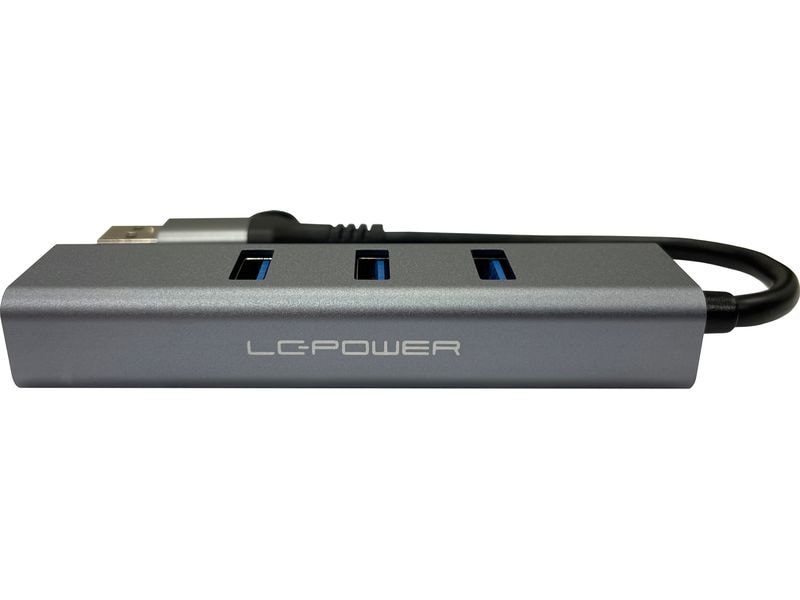 LC-Power LC-HUB-C-multi-9 RJ45-Anschluss für Netzwerkverbindung