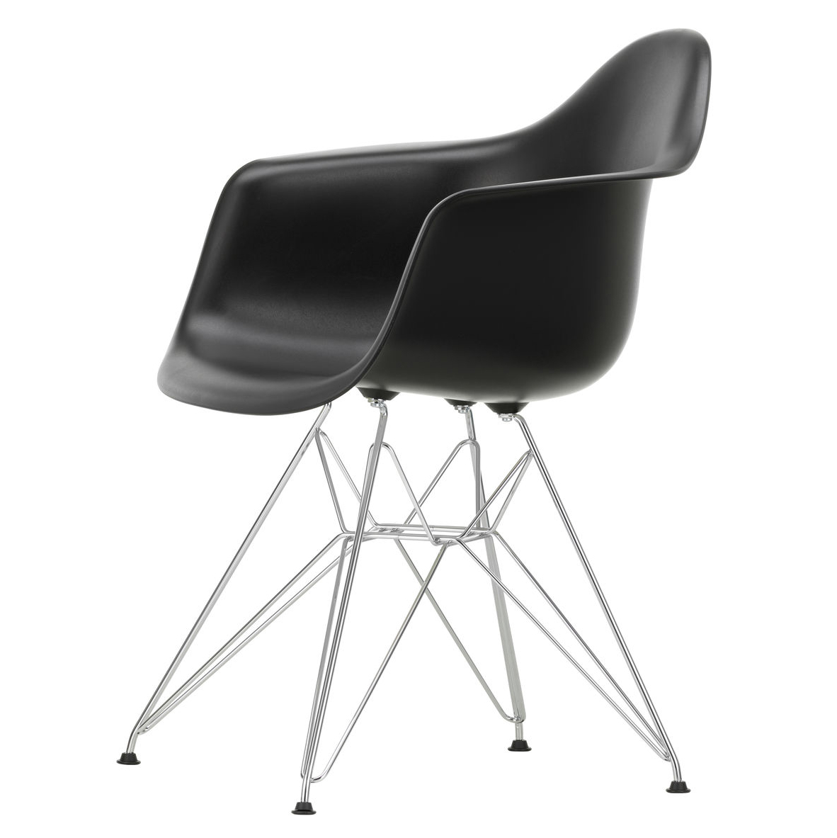 Eetkamerstoel DAR RE chroom Deep Black