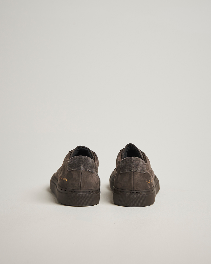 Common Projects Original Achilles Nubuck Sneaker Charcoal