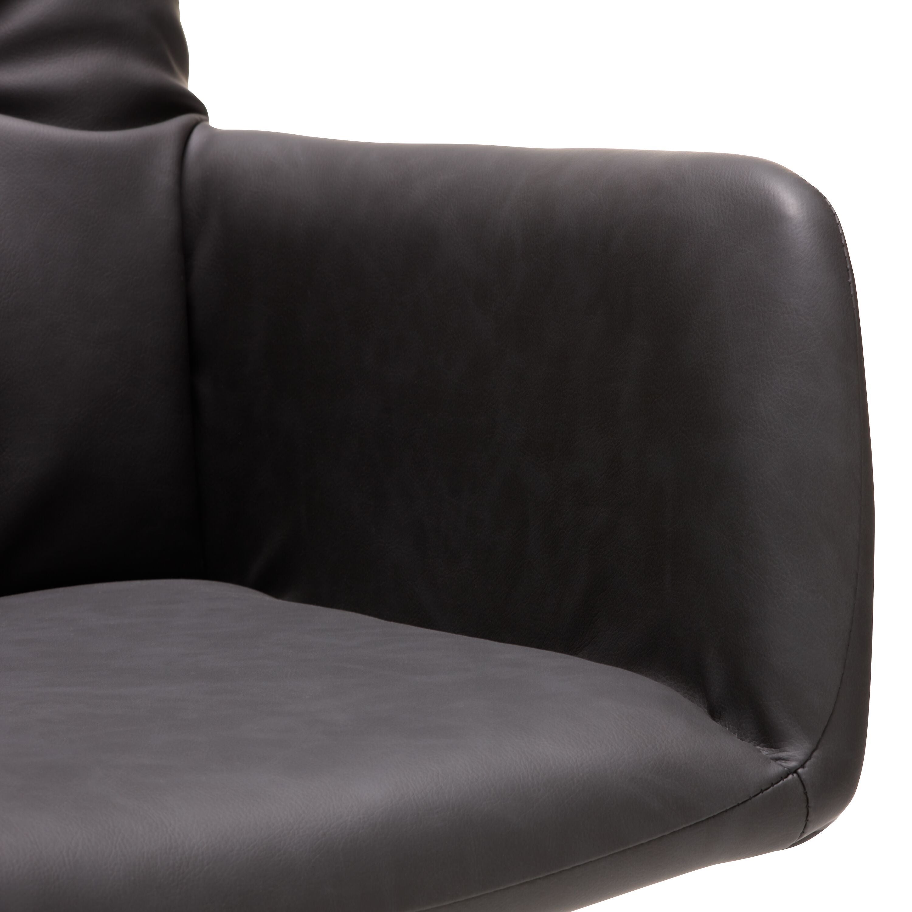 NAVIGLI II Stuhl - Schwarz / B: 58.0 cm x T: 61.0 cm x H: 91.0 cm