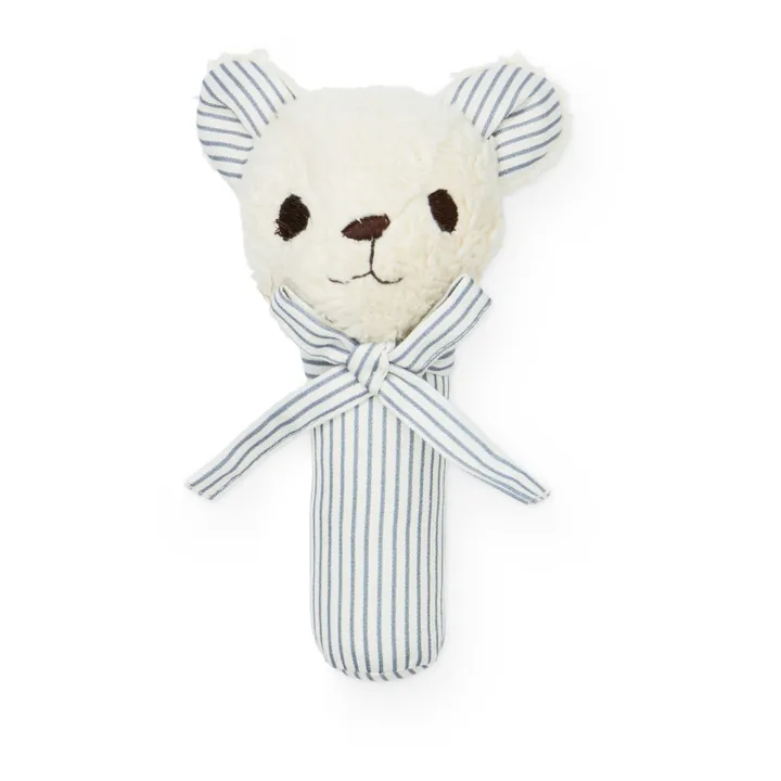 Cam Cam Hochet Petit ours | White