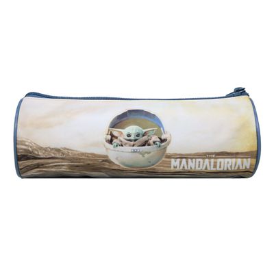 Trousse ronde Star Wars / The Mandalorian - 1 compartiment - beige - Bagtrotter