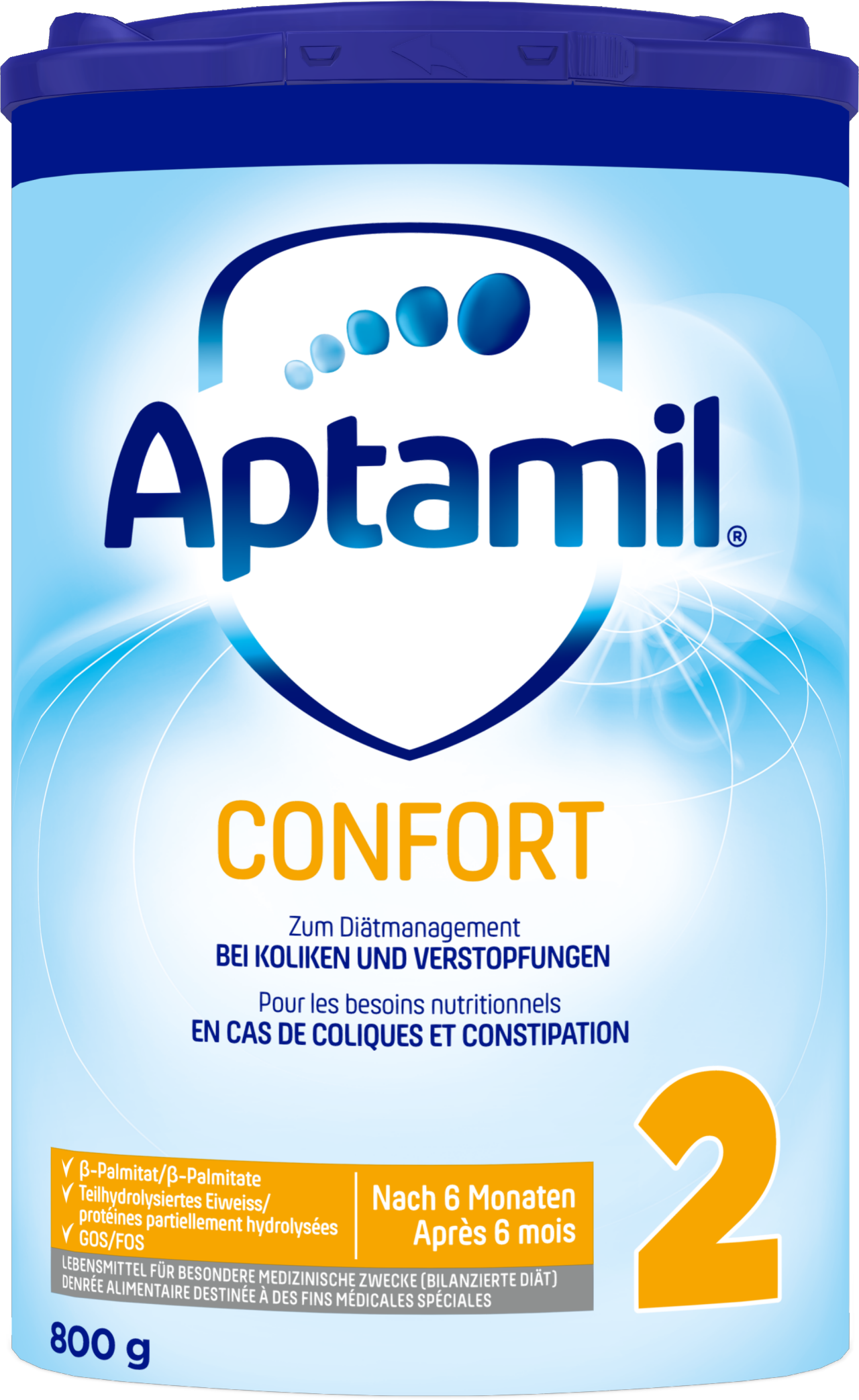 APTAMIL Confort 2<br>800 g, EaZypack, Pulver zur Herstellung einer Lösung zum Einnehmen