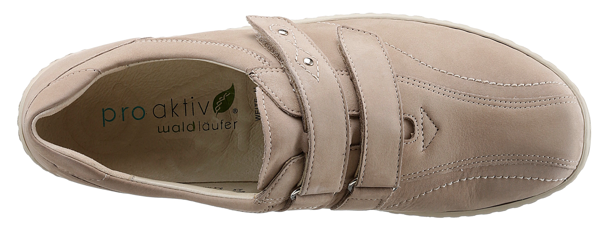 Waldläufer Klettschuh »HENNI«  , Komfortschuh, Freizeitschuh, Halbschuh mit Nieten und H-Weite