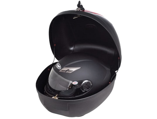 VIDAXL - Boîte de moto 36 l pour un seul casque