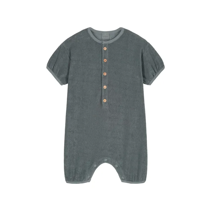 Studio Bohème Combishort Bebecito Eponge | Bleu gris