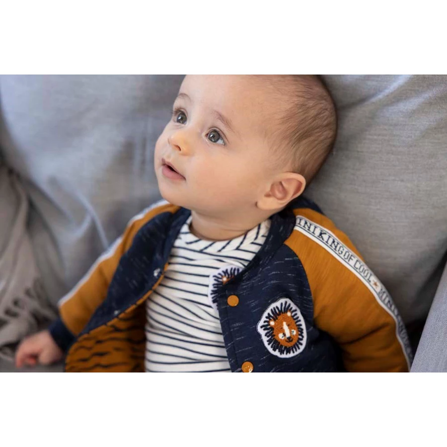 Feetje Wendejacke King of Cool Marine Melange