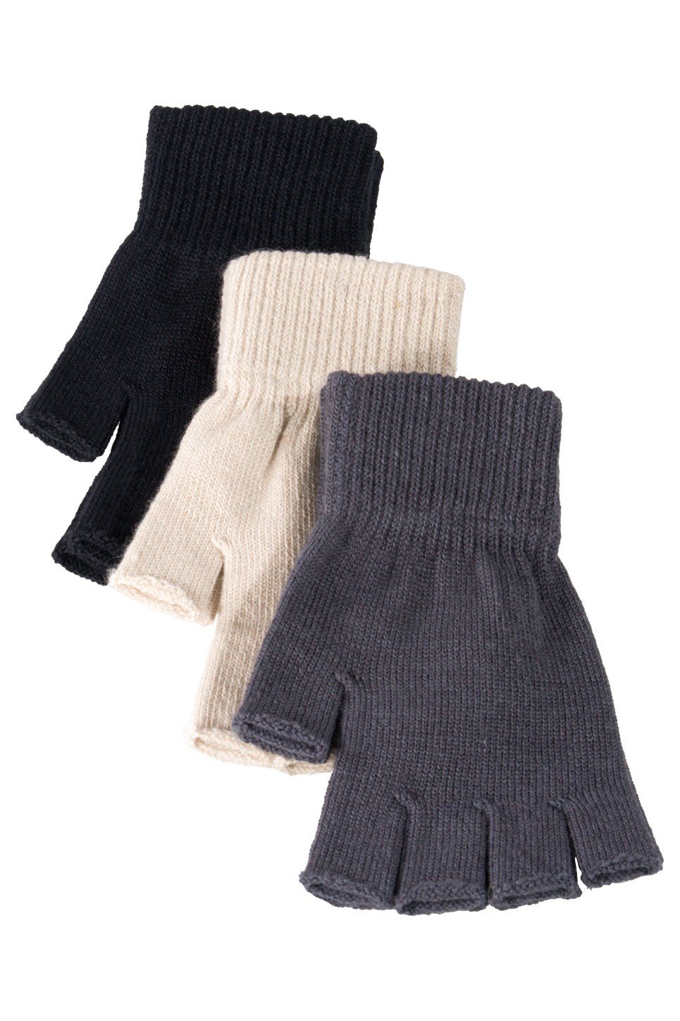 Stormberg Klippfjell fingerløse ullhansker - 3-pack