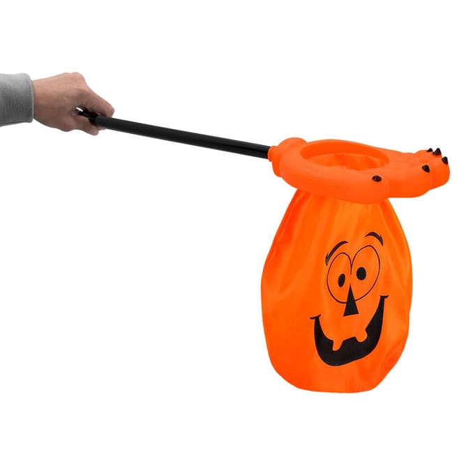 Sammeltasche mit Griff - Süßes oder Saures - Kürbis