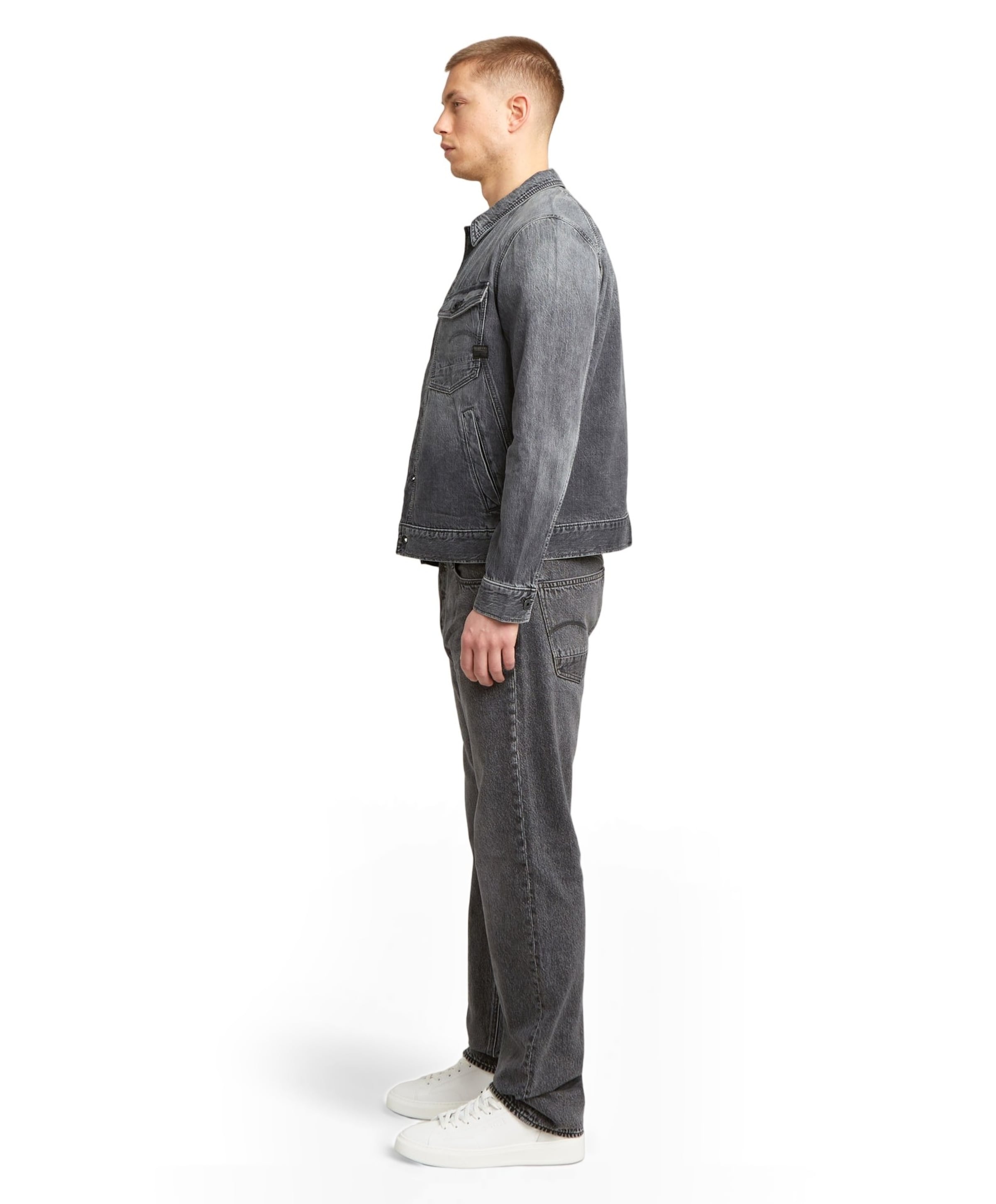 G-Star Raw Dakota Regular Straight heren jeans grijs