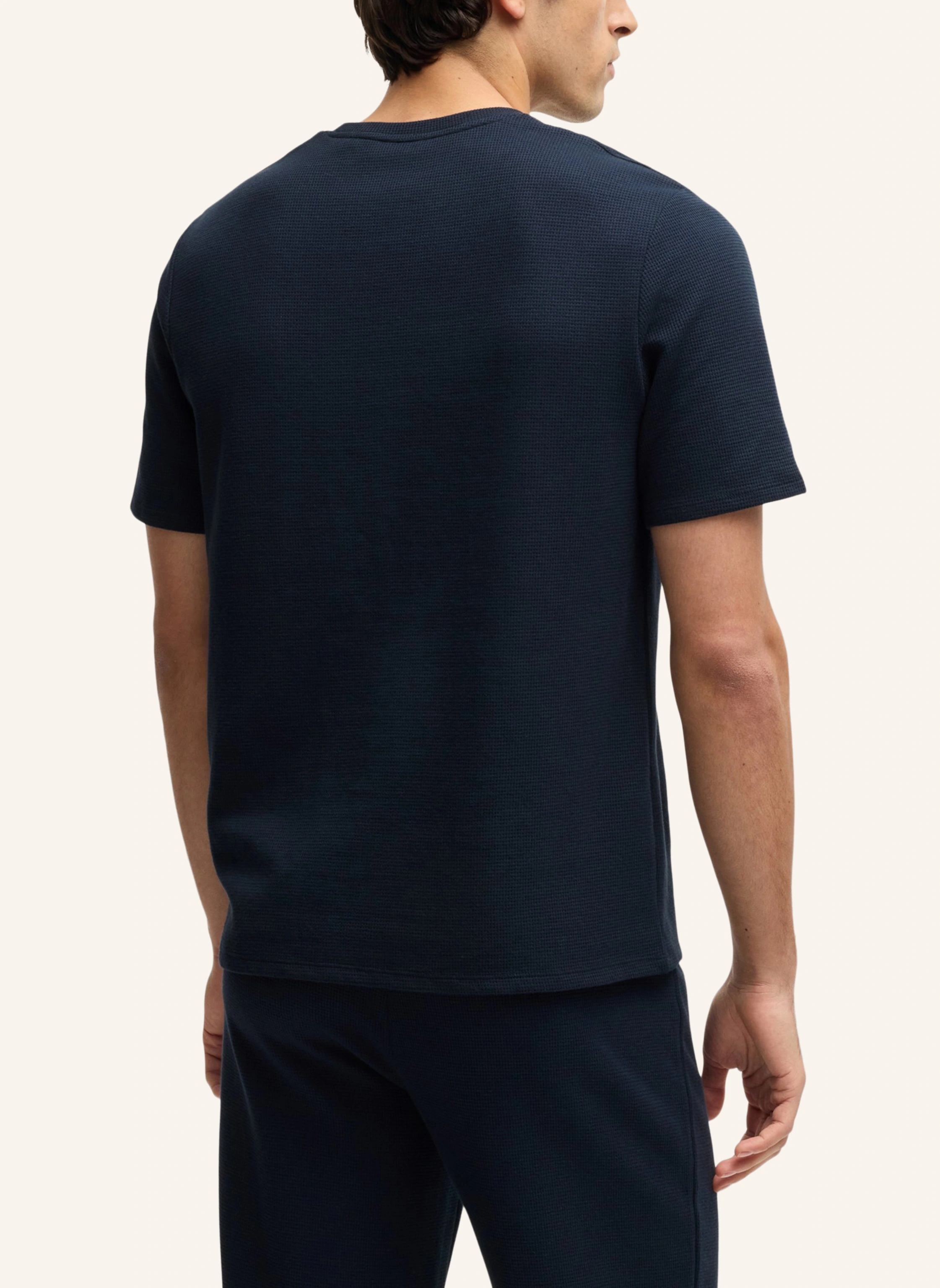 BOSS Pyjama-Oberteil WAFFLE T-SHIRT Regular Fit
