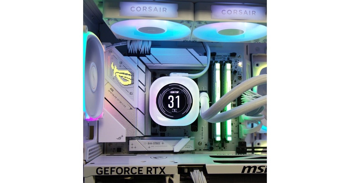 ALTERNATEThunderstorm Pro Ryzen 7 – RTX 5080 White gaming pc  (Wit | R7 9800X3D | RTX 5080 | 32 GB | 2 TB SSD)