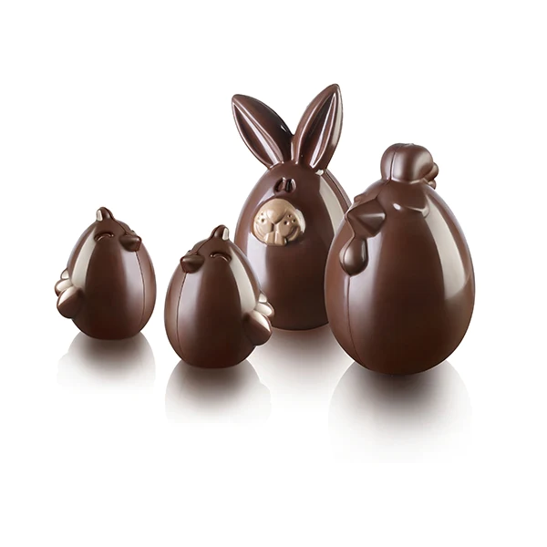 Moule à chocolat Lucky Bunny plastique Silikomart