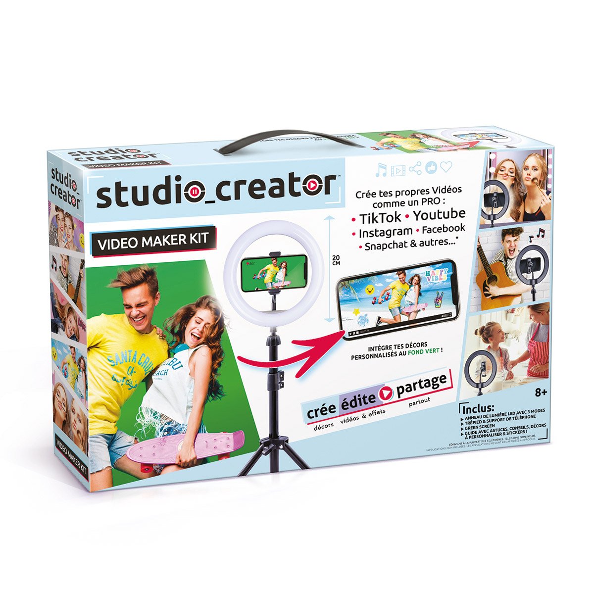 Coffret influenceur Studio Creator