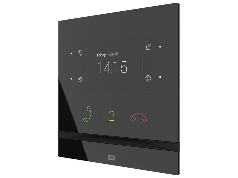 2N Innensprechstelle Indoor Compact  Schwarz 2N Indoor Compact IP Innensprechstelle