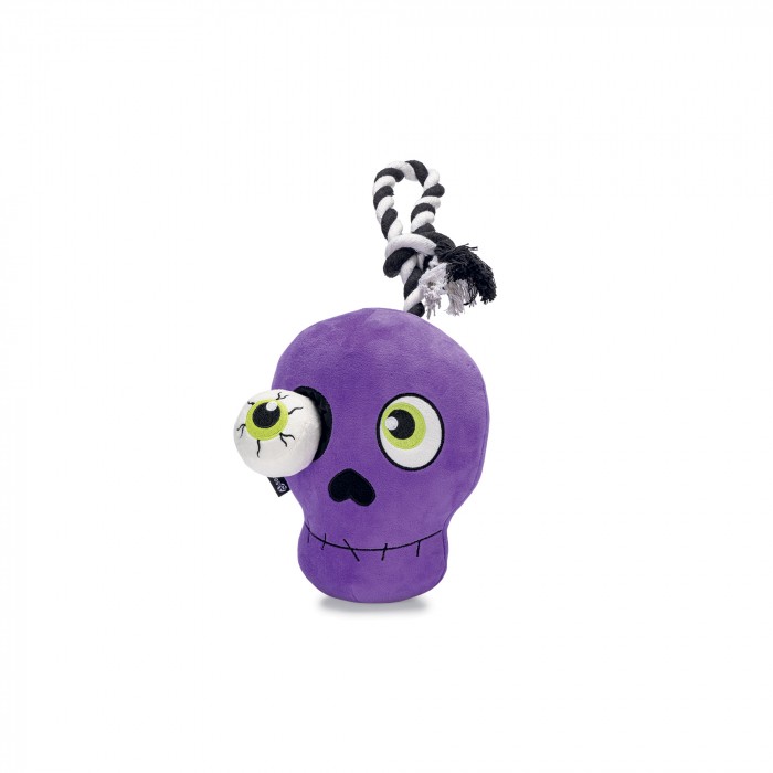 Peluche crâne d'Halloween