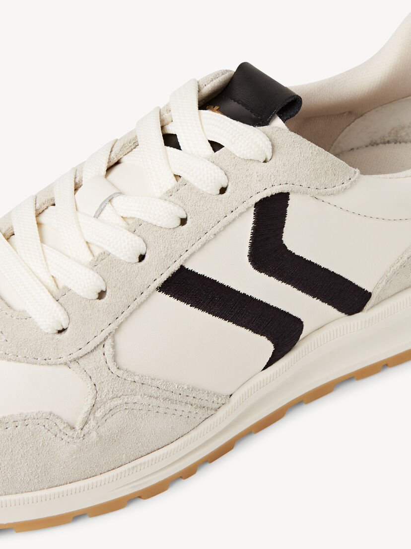 Leren Sneaker - beige