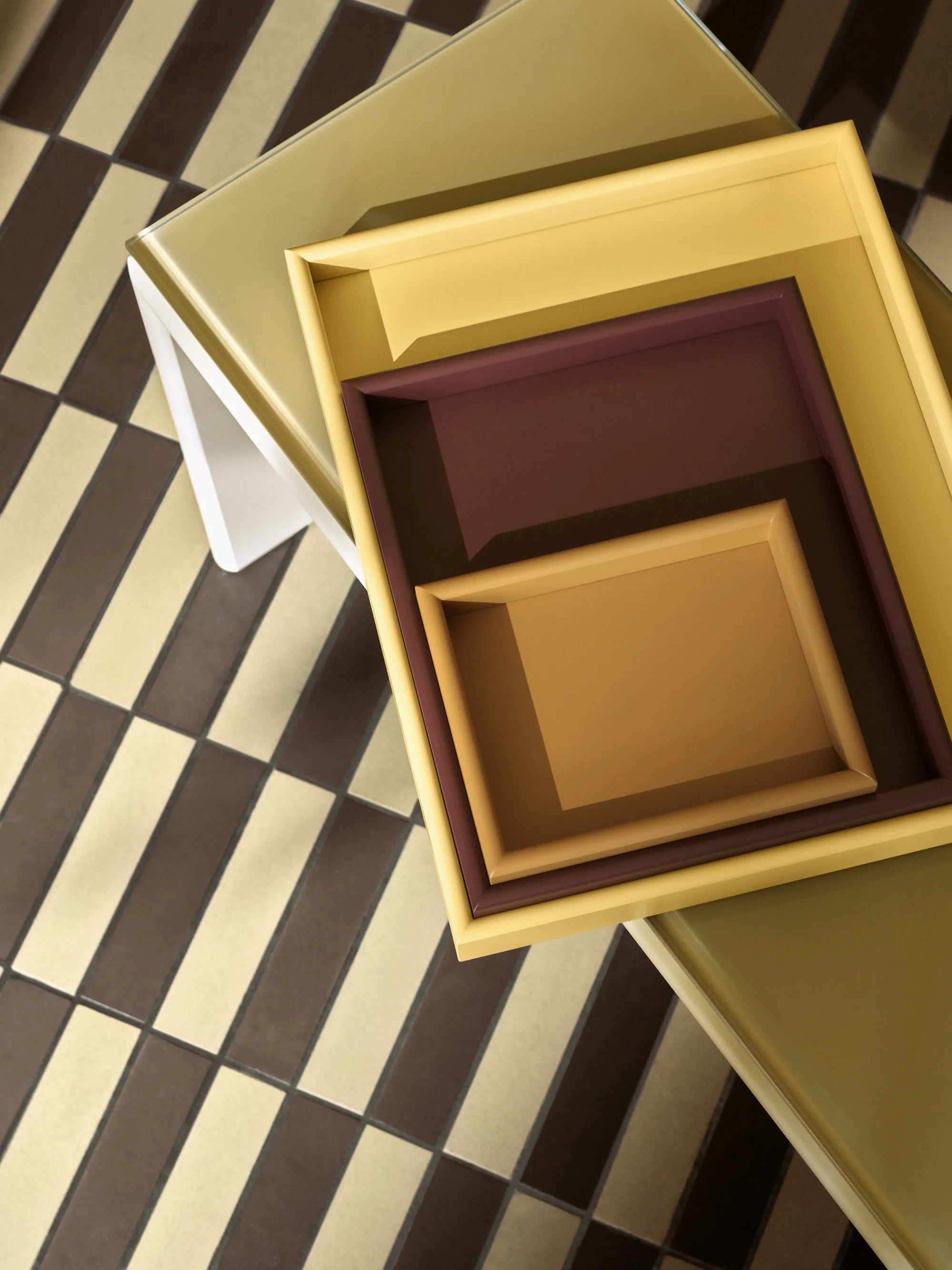 Decoratieve dienbladen Arrange 3-delig