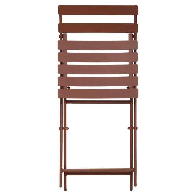 Chaise de jardin pliante GREENSBORO Acajou