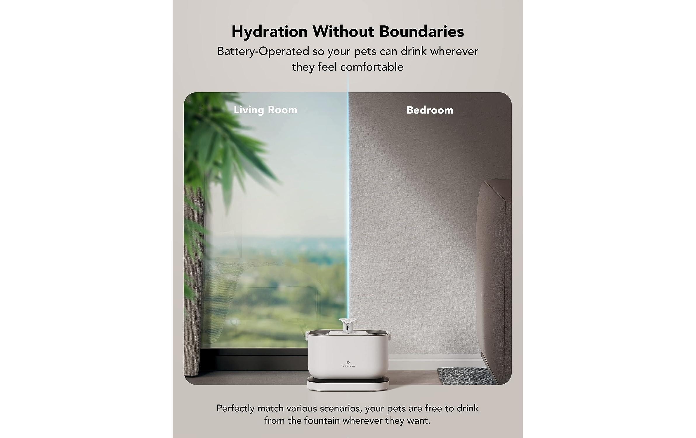 Wasserspender »Petlibro Dockstream Battery-Operated Fountain l«