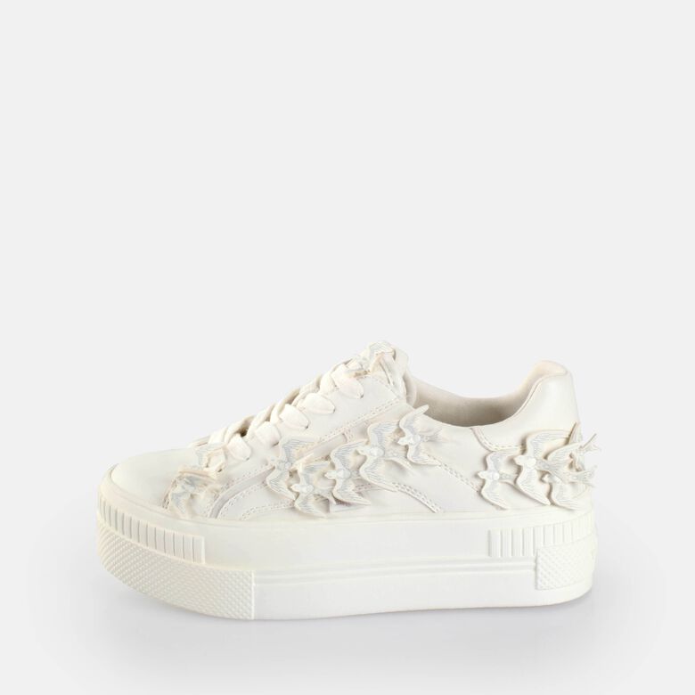 Paired Dove Baskets basses véganes, blanc