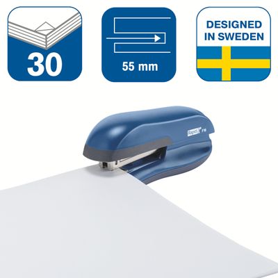 Rapid - Agrafeuse de bureau bleu - Fashion F16 Blister - capacité de 30 feuilles - agrafes 24/6 ou 26/6