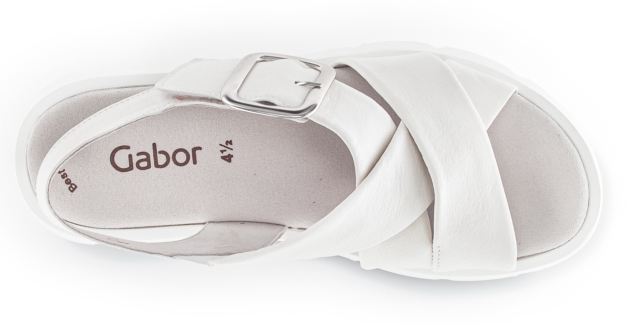 Gabor Keilsandalette  , Sommerschuh, Sandale, Keilabsatz, mit Best Fitting Ausstattung