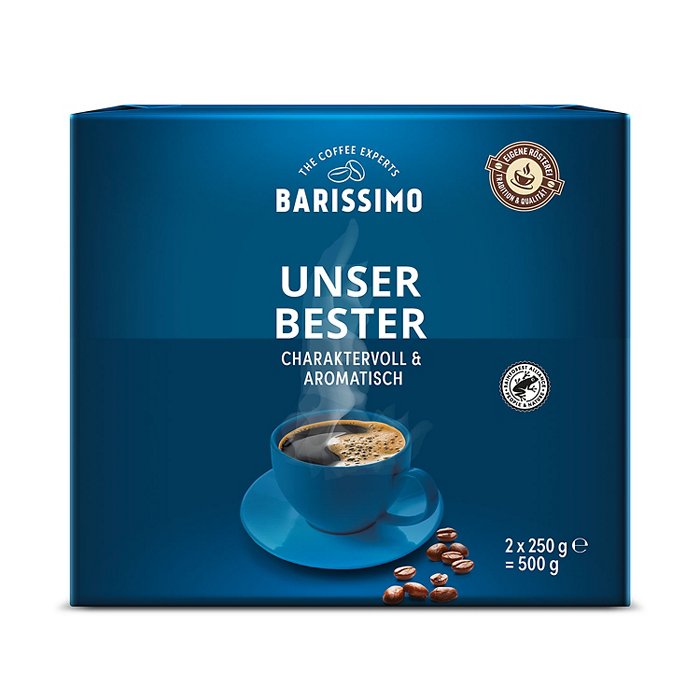 BARISSIMO Kaffee Unser Bester 2 x 250 g