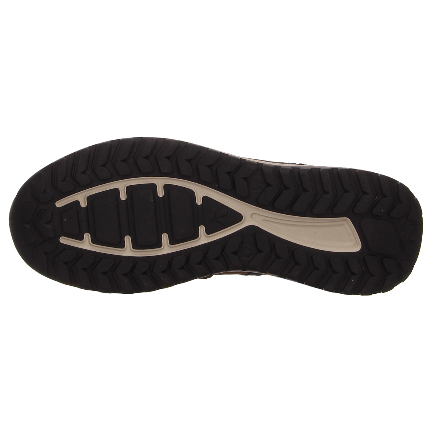 Rieker Sneaker schwarz/braun schwarz