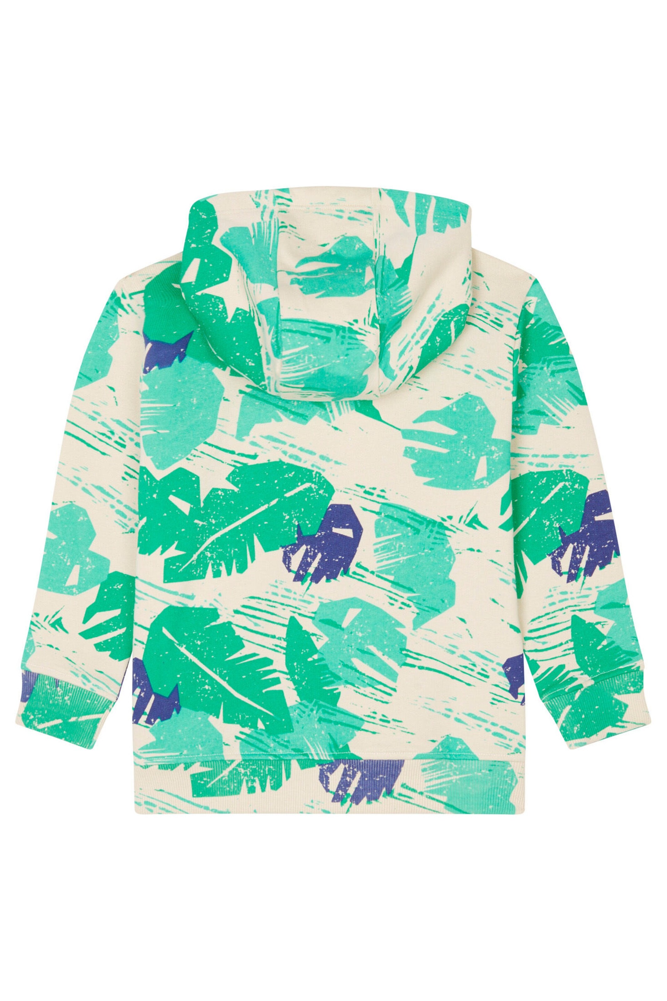 NOPPIES KIDS Pullover Lynden Leaf pattern Off white