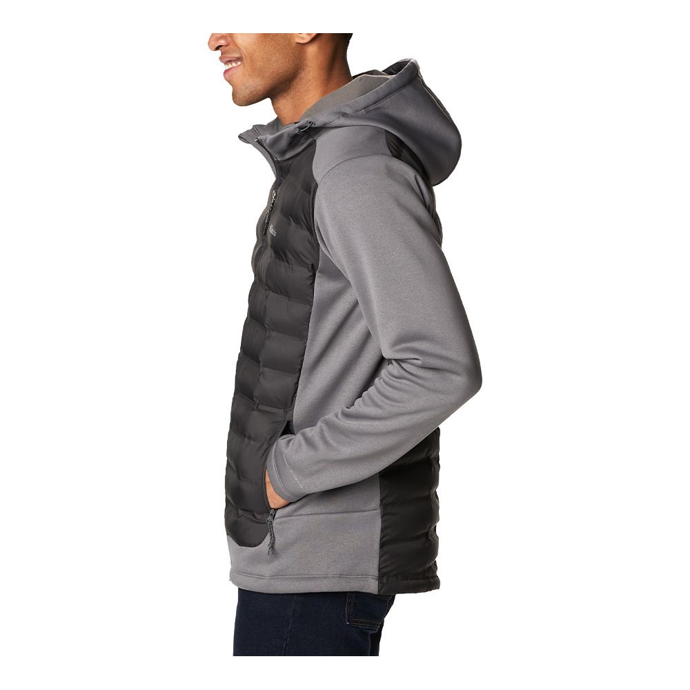 Columbia OUT-SHIELD HYBRID - Veste Homme city grey/shark