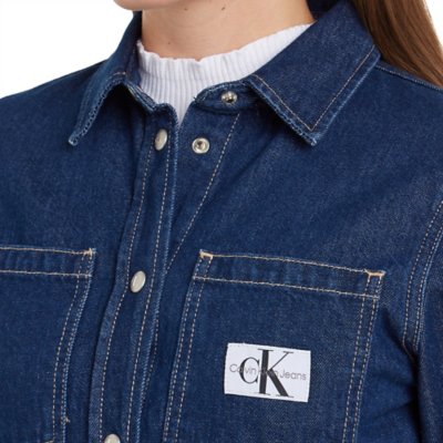 Chemise à manches longues femme Lean Denim CALVIN KLEIN