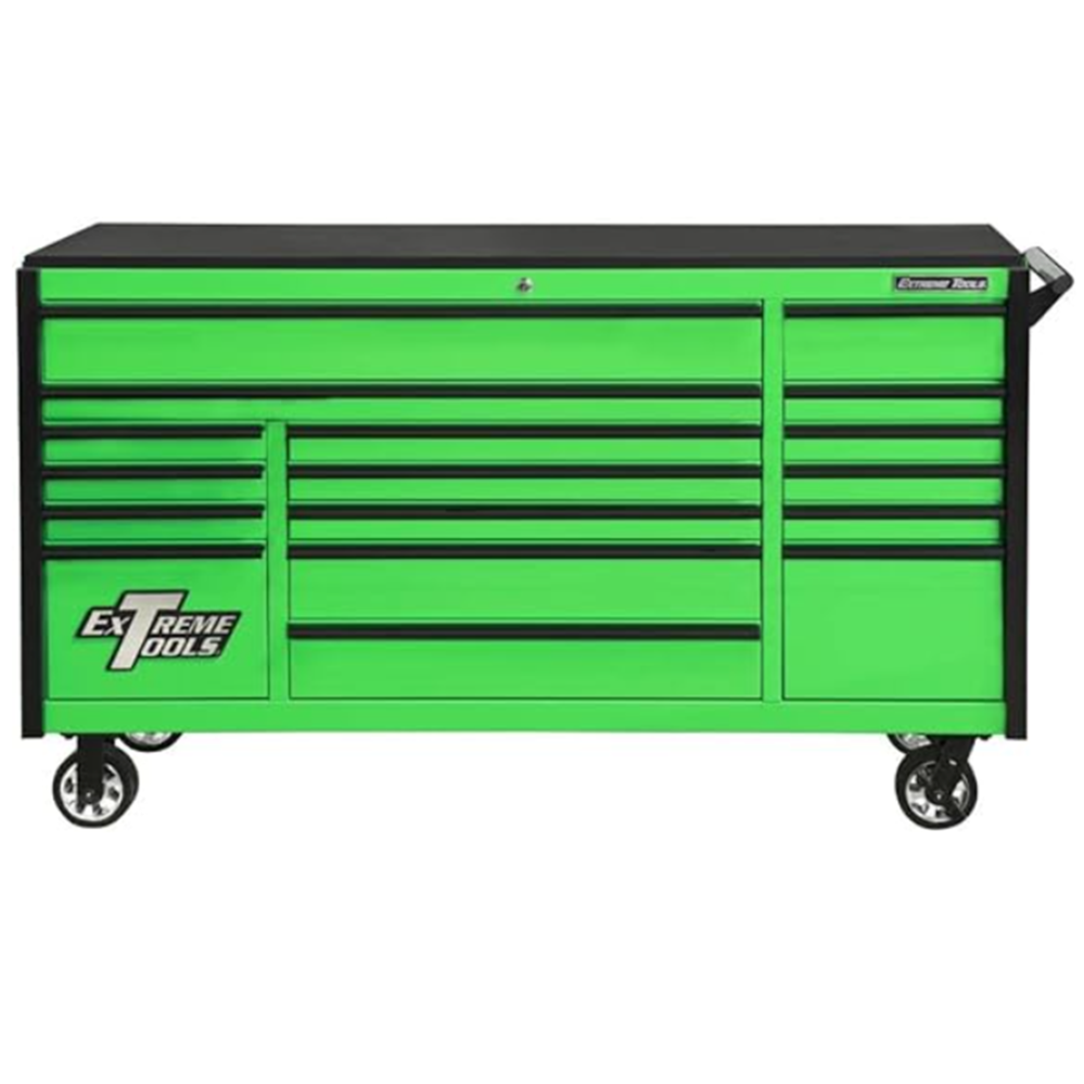 Extreme Tools Dx Series Cabinets 72-Inch Deep Rollers